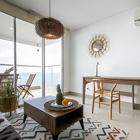 Laurdhomes Palmetto Sea View, For Working Apartamento Cartagena